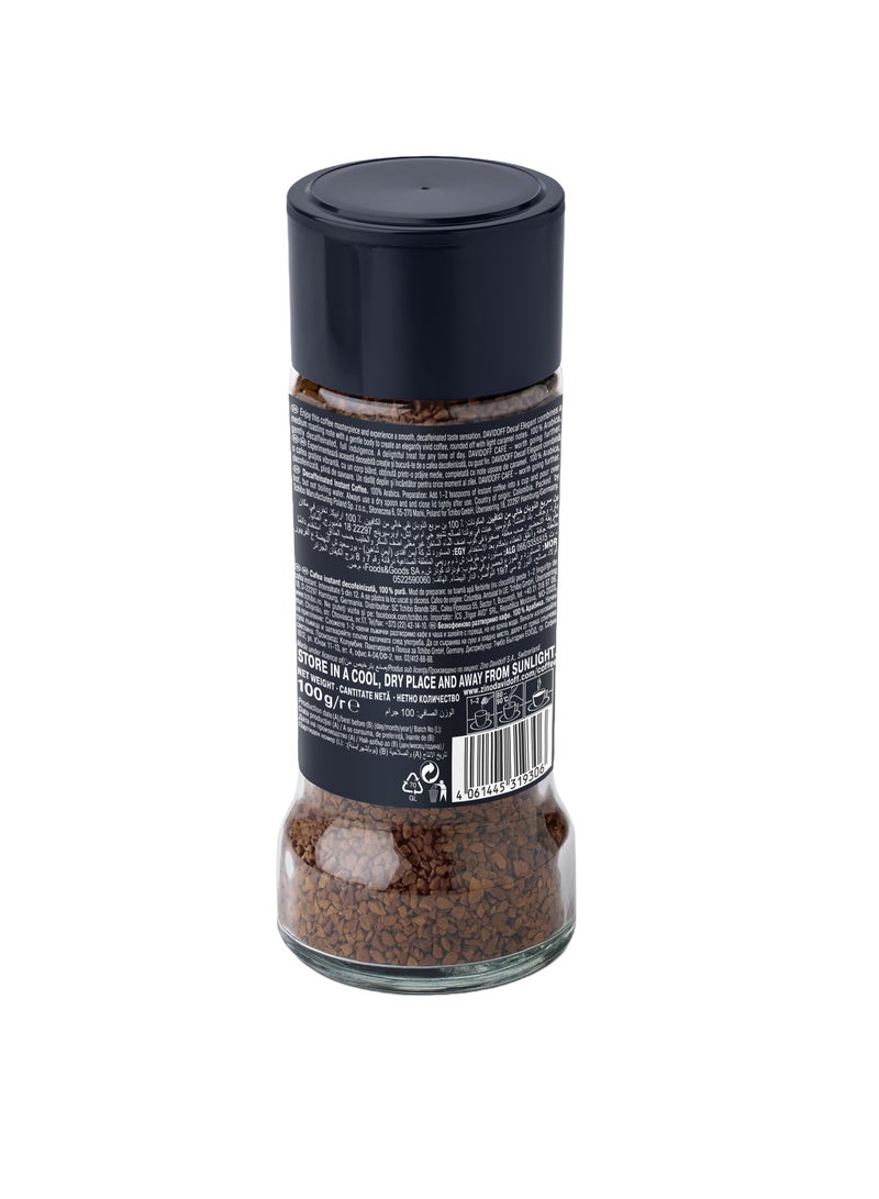 Davidoff Decaf Elegant Coffee 100g - Image 3