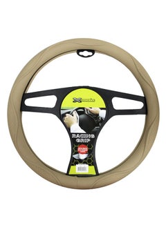 XCESSORIES Xcessories Leather Steering Cover Beige 