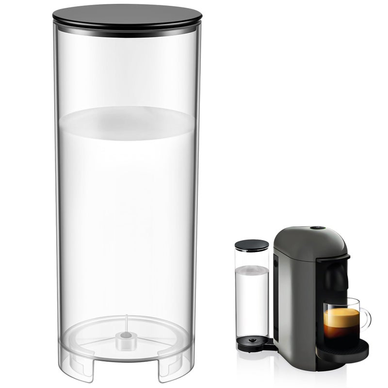 Feekoon 60 OZ Water Tank Reservoir Compatible with Groupe SEB Nespresso by Krups Vertuo Plus Deluxe XN900840 Coffee MachineKrups Groupe SEB Nespresso Vertuo Plus XN900T40 Pod Coffee Machine