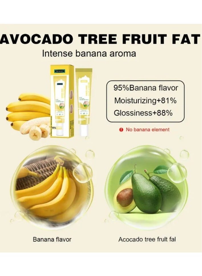 HEMEIEL 30g,Banana Foot And Hand Cream For Dry Cracked Skin,Deeply Moisturizing Your Dry And Cracked Skin,Foot And Hand Care Product ! - Image 2