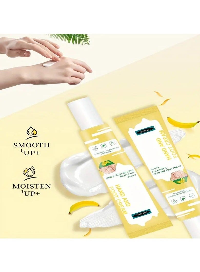 HEMEIEL 30g,Banana Foot And Hand Cream For Dry Cracked Skin,Deeply Moisturizing Your Dry And Cracked Skin,Foot And Hand Care Product ! - Image 5