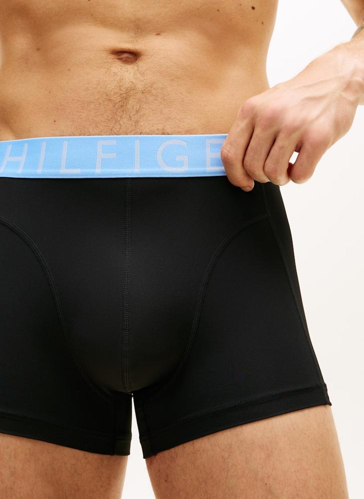TOMMY HILFIGER 3-Pack Microfibre Logo Waistband Trunks - Image 5