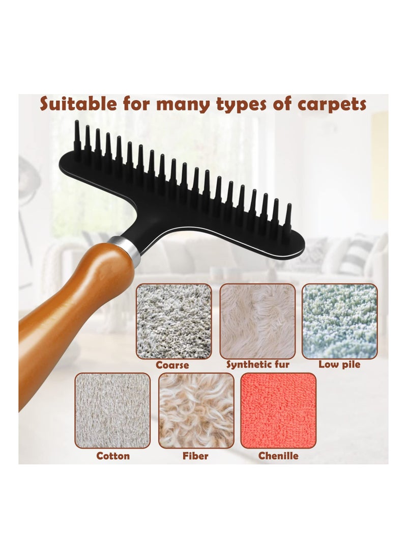 SYOSI - SYOSI, Hand Held Carpet Rake for Matted Carpet - Image 1