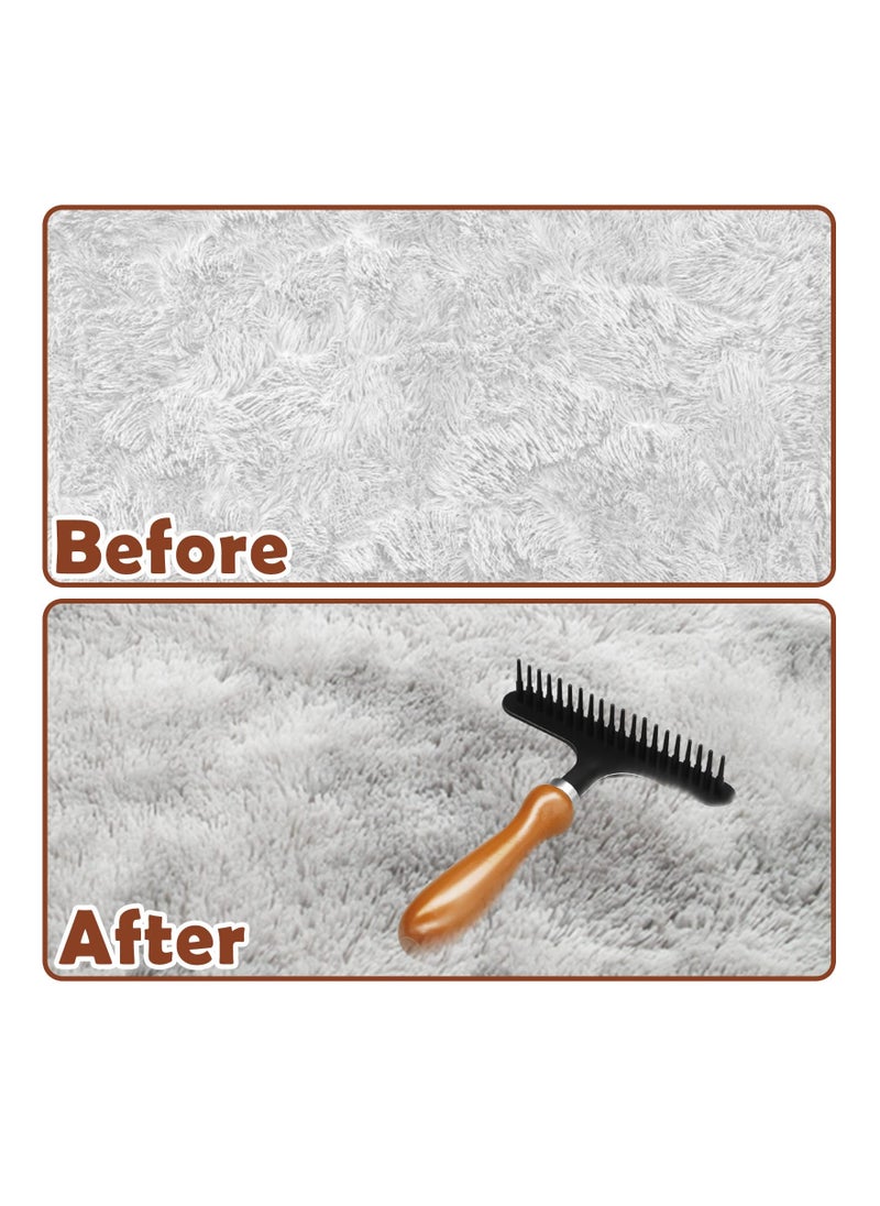 SYOSI - SYOSI, Hand Held Carpet Rake for Matted Carpet - Image 1