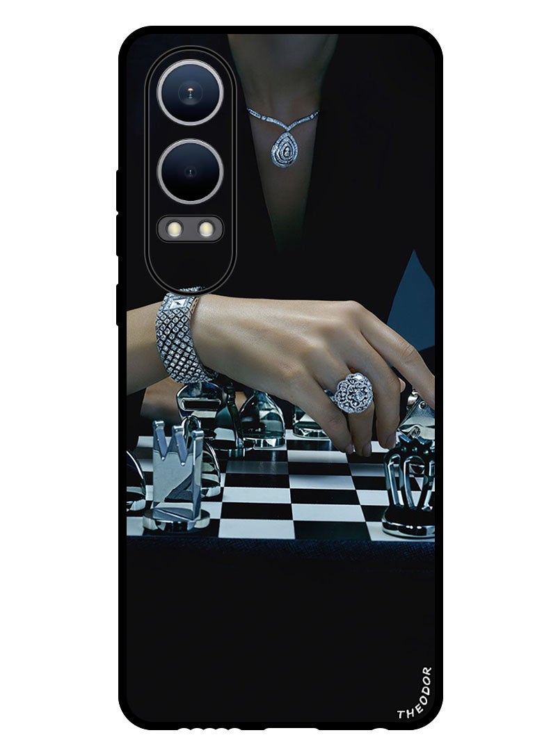 Theodor Protective Case Anti Scratch Shock Proof Bumper Cover For OnePlus Nord CE4 Lite Chess 1 - Image 1