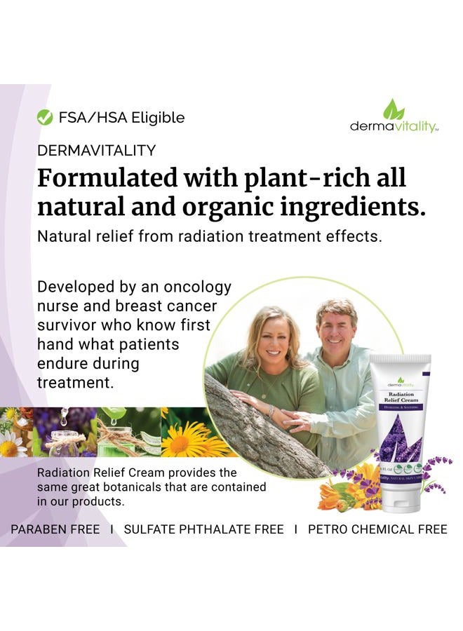 UltimateVitality Radiation Burn Relief Cream 6 Ounces Cream for Radiation Patients, Natural, Organic, Paraben, Pthalate Free Calendula Based Cream for Radiation Burns - 6 Ounces (Lavender) - Image 5