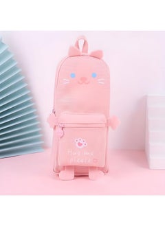 Happy Kids Happy Kids Zipper Pencil Pouch (Pink)  - Image 5