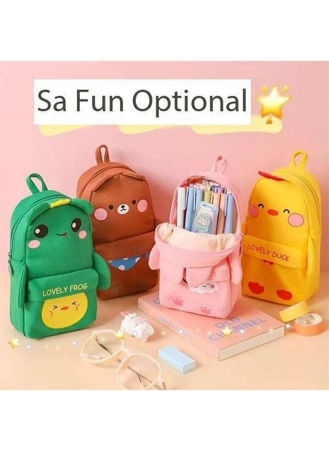 Happy Kids Happy Kids Zipper Pencil Pouch (Pink)  - Image 2