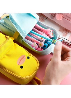 Happy Kids Happy Kids Zipper Pencil Pouch (Pink)  - Image 4