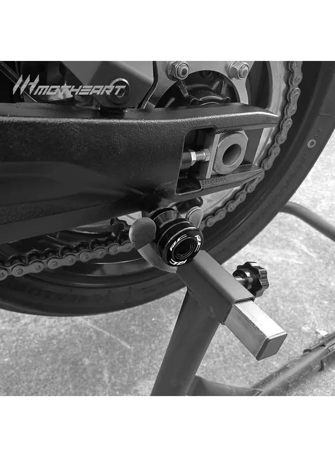 Orange CNC Universal Swingarm Spools Slider for KTM RC 390 125 200 2014-2022 Adjustable Enhanced Stand Screws Protection - Image 4