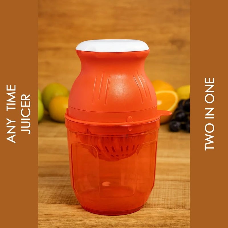 SUPERMOM Handheld Anytime Manual Juicer (1 Pc) | Durable Fruit & Vegetable Squeezer | Easy-to-Use, Portable, Compact Manual Juicer for Kitchen, Fresh Juice Maker, Lightweight & Easy to Clean - Image 2