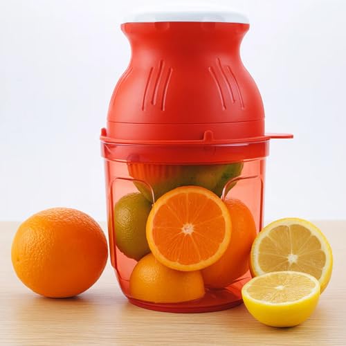 SUPERMOM Handheld Anytime Manual Juicer (1 Pc) | Durable Fruit & Vegetable Squeezer | Easy-to-Use, Portable, Compact Manual Juicer for Kitchen, Fresh Juice Maker, Lightweight & Easy to Clean - Image 4
