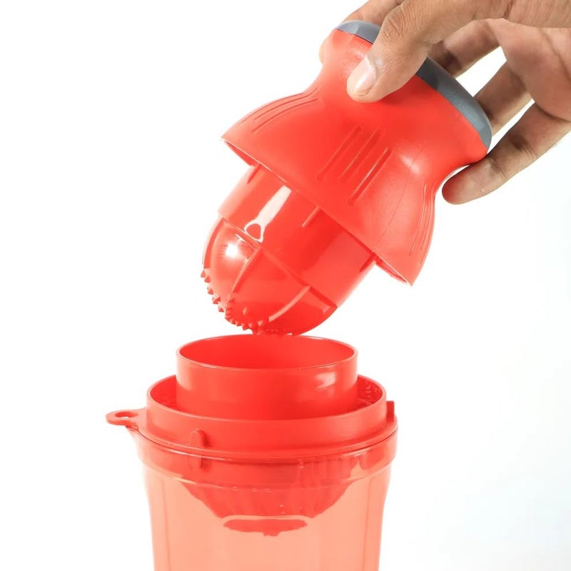 SUPERMOM Handheld Anytime Manual Juicer (1 Pc) | Durable Fruit & Vegetable Squeezer | Easy-to-Use, Portable, Compact Manual Juicer for Kitchen, Fresh Juice Maker, Lightweight & Easy to Clean - Image 3