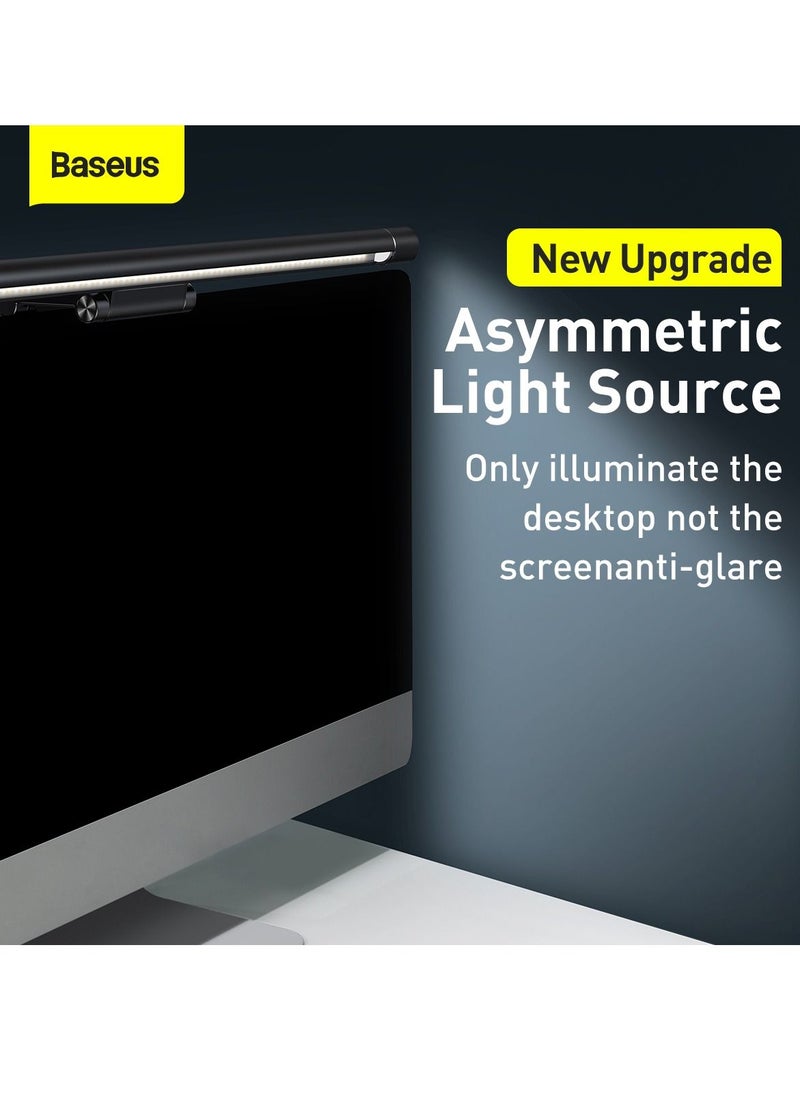 Baseus - Computer Monitor Light Bar, Eye-Care Desk Lamp with Adjustable Backlight for Home Office and Gaming, Stepless Dimming Brightness & Color Temperature, No Screen Glare, LED Monitor Light for Better Visibility, Reduce Eye Strain, USB Powered, Perfect for Work or Study - Image 1
