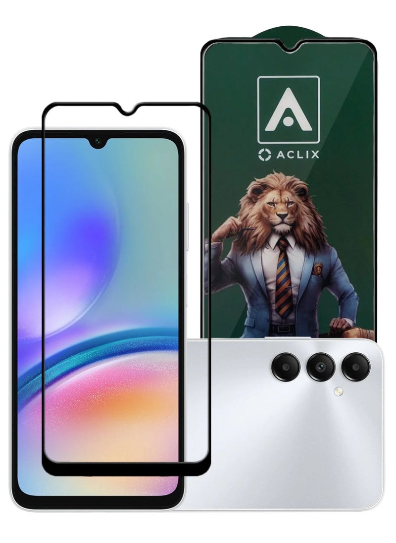 ACLIX Antistatic ESD Dustproof Premium Quality High Definition Tempered Glass Screen Protector Designed For Samsung Galaxy A05s - Image 1