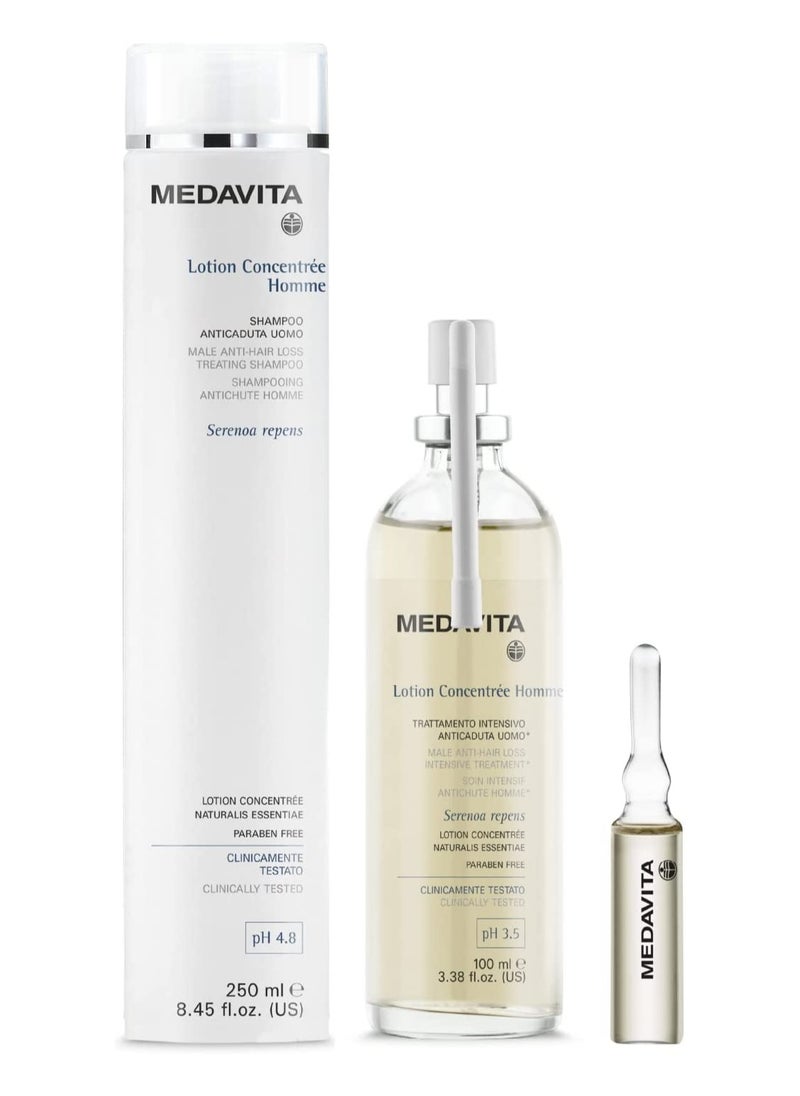 MEDAVITA Male anti hair loss treating shampoo 250ml  - Image 5
