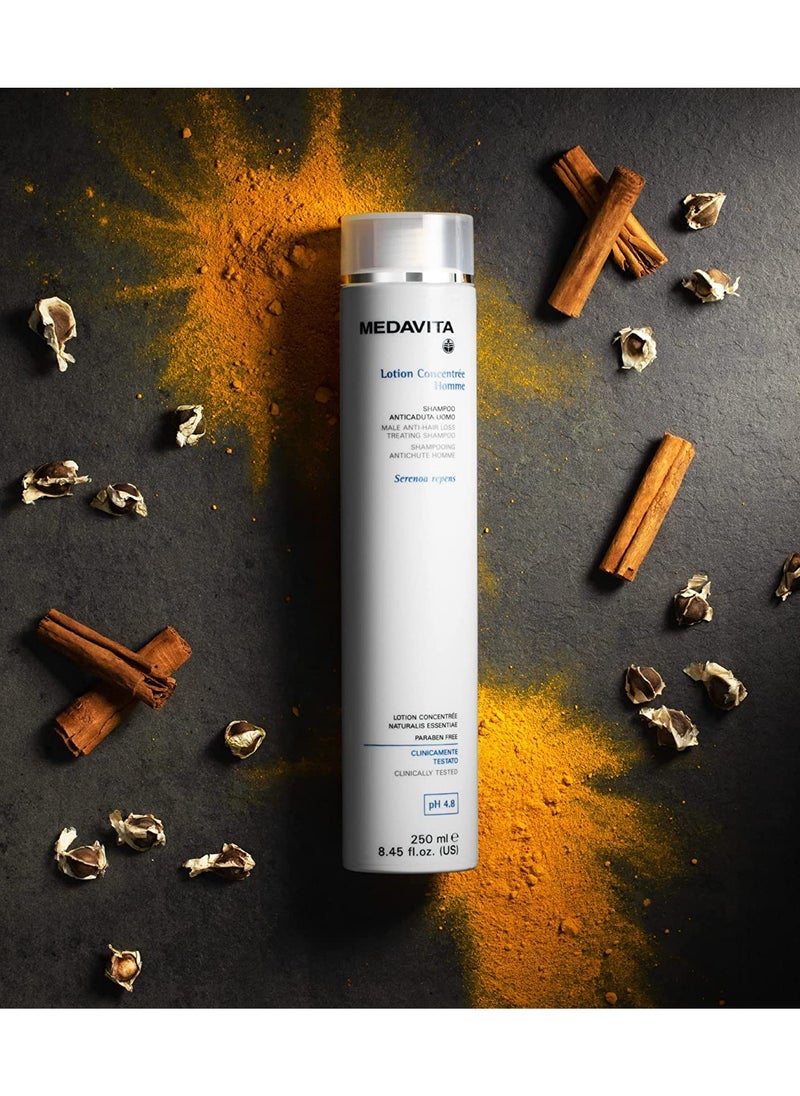 MEDAVITA Male anti hair loss treating shampoo 250ml  - Image 2