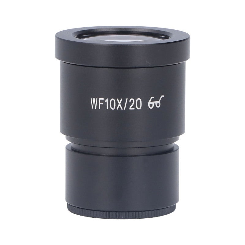 عدسة عين واسعة الزاوية WF10X - واجهة قياسية 30 مم، جسم كامل المعدن، عدسة مجهر واضحة التصوير لمستخدمي المجهرات ثلاثية الأبعاد في المختبر - Image 1