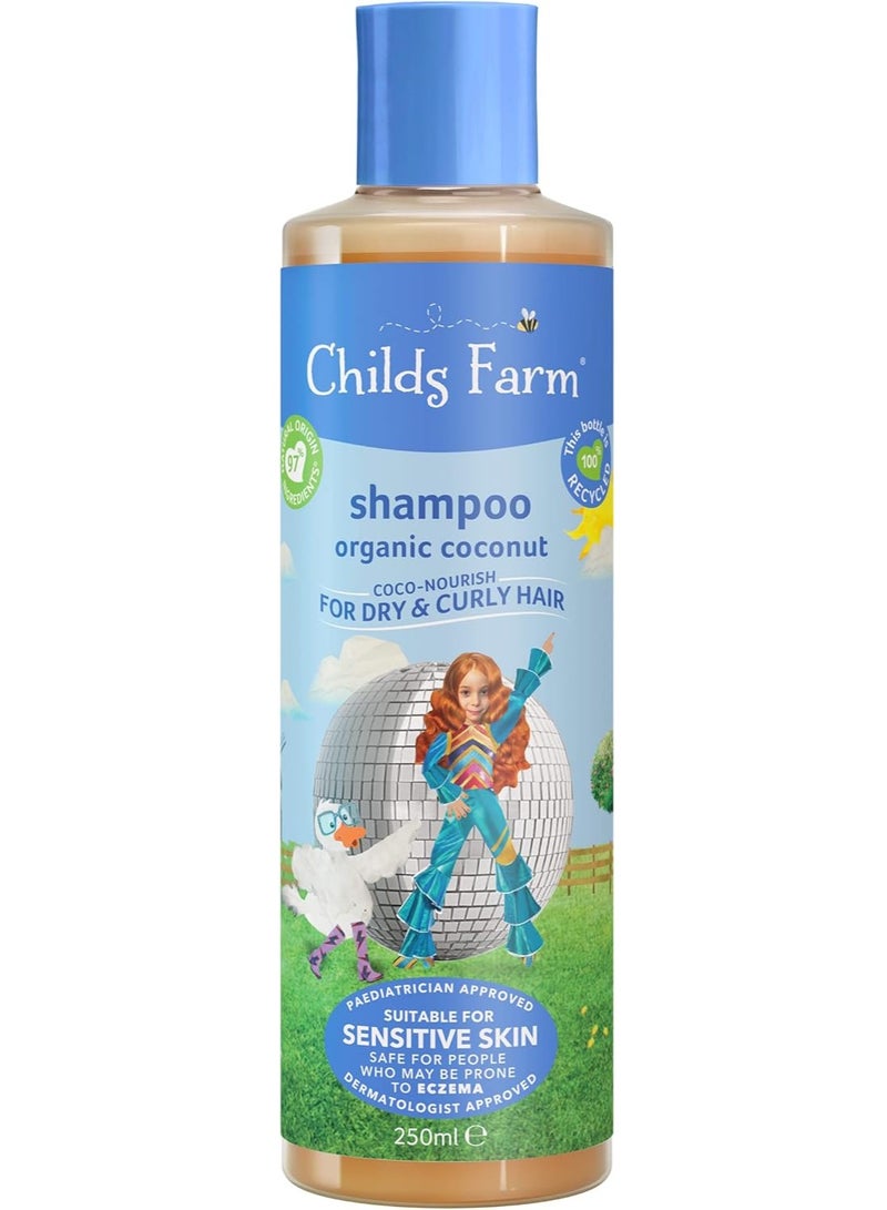 Childs Farm Kids Organic Coconut Coco Nourish Shampoo 250 ML - Image 1