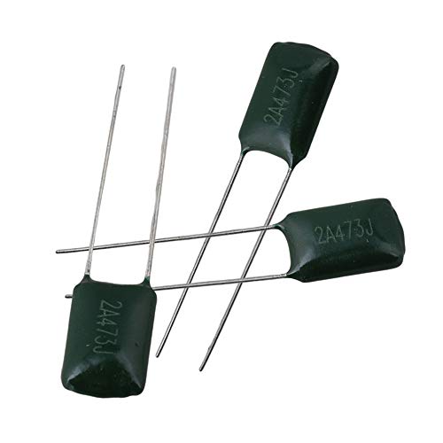 BQLZR Guitar Tone Capacitors 0.047UF 100V, Green, Pack of 50 - Image 2