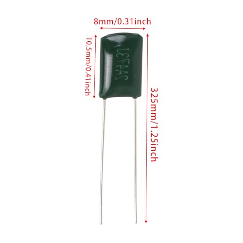 BQLZR Guitar Tone Capacitors 0.047UF 100V, Green, Pack of 50 - Image 5