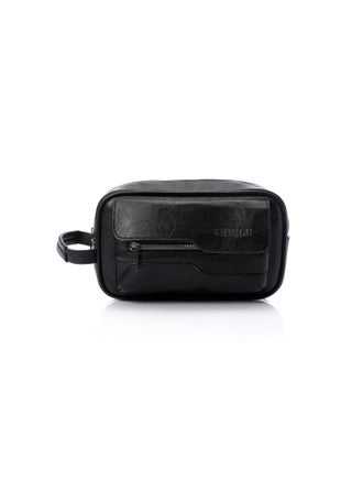 Faux Leather Handbag With An External Pocket - Black - pzsku/ZFA236A8266B1A77B8652Z/45/_/1729611126/c095f756-630f-4a03-ad37-7880176c4dfa