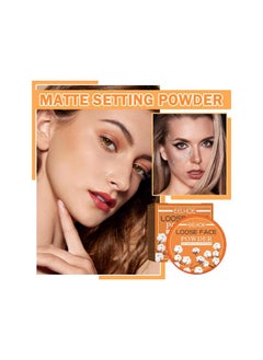 Loose Setting Powder,Translucent Powder Setting Powder Long Lasting Oil Control Loose Face Powder,Lightweight Face Finishing Powder,Even Skin Tone,Waterproof Setting Powder Foundation Makes Skin Downy