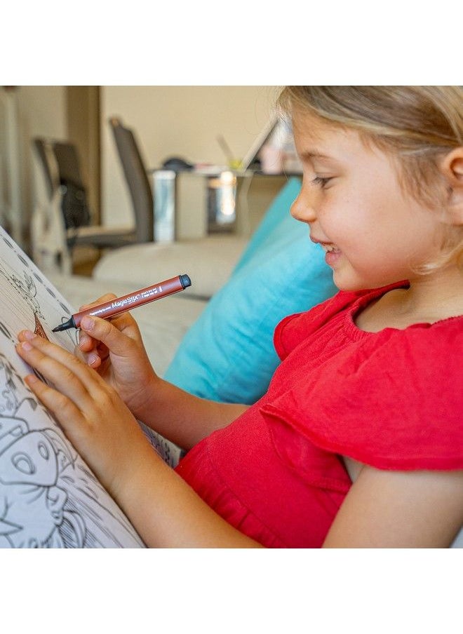 The Pencil Grip أقلام تحديد ماجيك تري ستيكس السامة والقابلة للغسل، 12 قلم تحديد عالمي للون البشرة Tpg 396  - Image 5