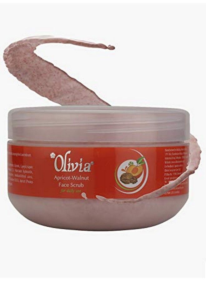 Olivia Apricot Walnut Natural Skin Care Face Scrub 400G For Daily Use Shine & Rejuvenate - Image 3