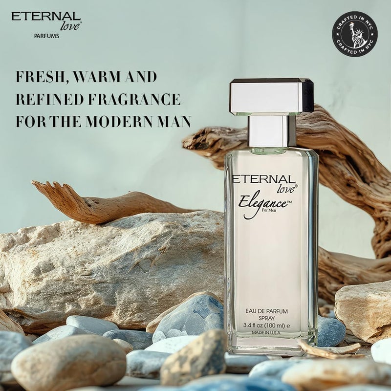 Eternal Love Elegance Eau De Parfum For Men, 100 ml - Image 3