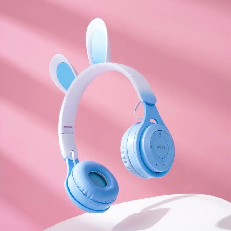 CONCORD M6R Cat Ear Bluetooth Headset with Illuminated Radio, Aux and Memory Card Input