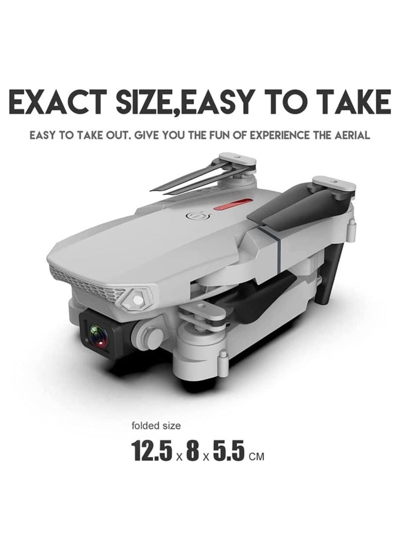 Generic Foldable Quadcopter E88 Pro Max Drone with 4K Dual Camera for Adults, Remote Control Drone with Gesture Selfie, 3D Flips, Waypoint Flight, Altitude Hold, Long Control Range, Battery and Carrying Bag, Perfect Gift for Boys, Girls and Beginners  - Image 4