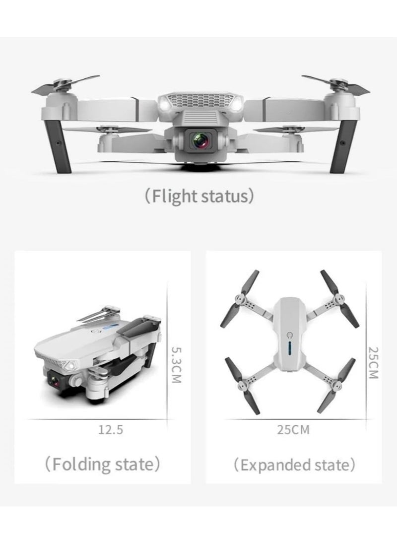 Generic Foldable Quadcopter E88 Pro Max Drone with 4K Dual Camera for Adults, Remote Control Drone with Gesture Selfie, 3D Flips, Waypoint Flight, Altitude Hold, Long Control Range, Battery and Carrying Bag, Perfect Gift for Boys, Girls and Beginners  - Image 5