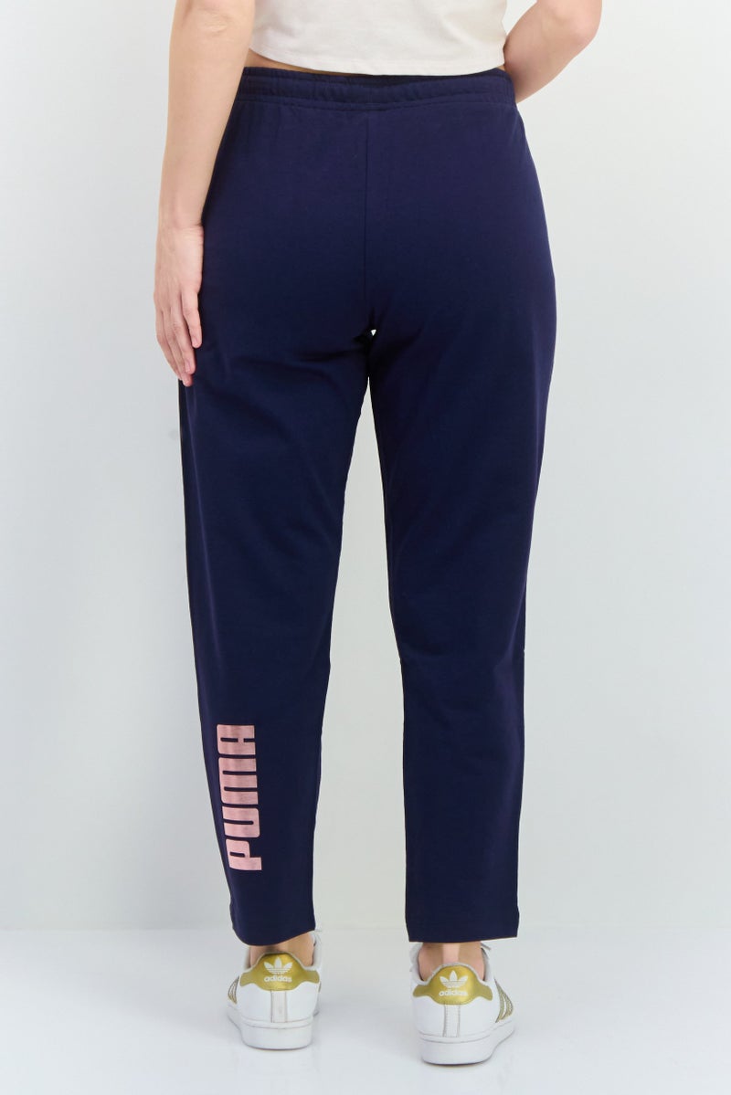 PUMA Women Regular Fit Outdoor Sweatpants, Navy - Image 3