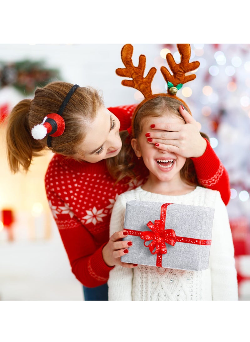 إكسفور Silver Glitter Washi Tape Set, 12 Rolls Crafting Tape Glitter Masking Tape for Festival Decoration Scrapbooking, Journal, Planner, Gift Wrapping, 0.6 Inch Wide - Image 3