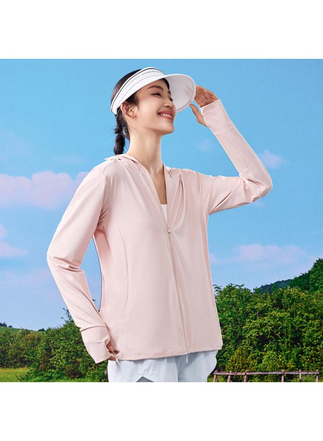 VUELO 2910# Summer New Upf200 Original Yarn Cool Loosening Sun Protection Clothing Touch Skin Cool High Times Sun Protection Clothing Women