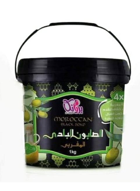 صابون بلدى للجسم من بريانكا  4*1 تتكون من صابون بلدي ليفه / حجر خفاف / جل كعب الغزال