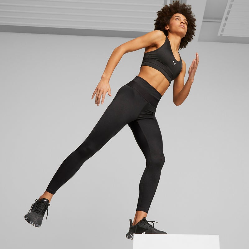 PUMA Strong Shine Womens Black 7/8 Training Leggings - Image 2