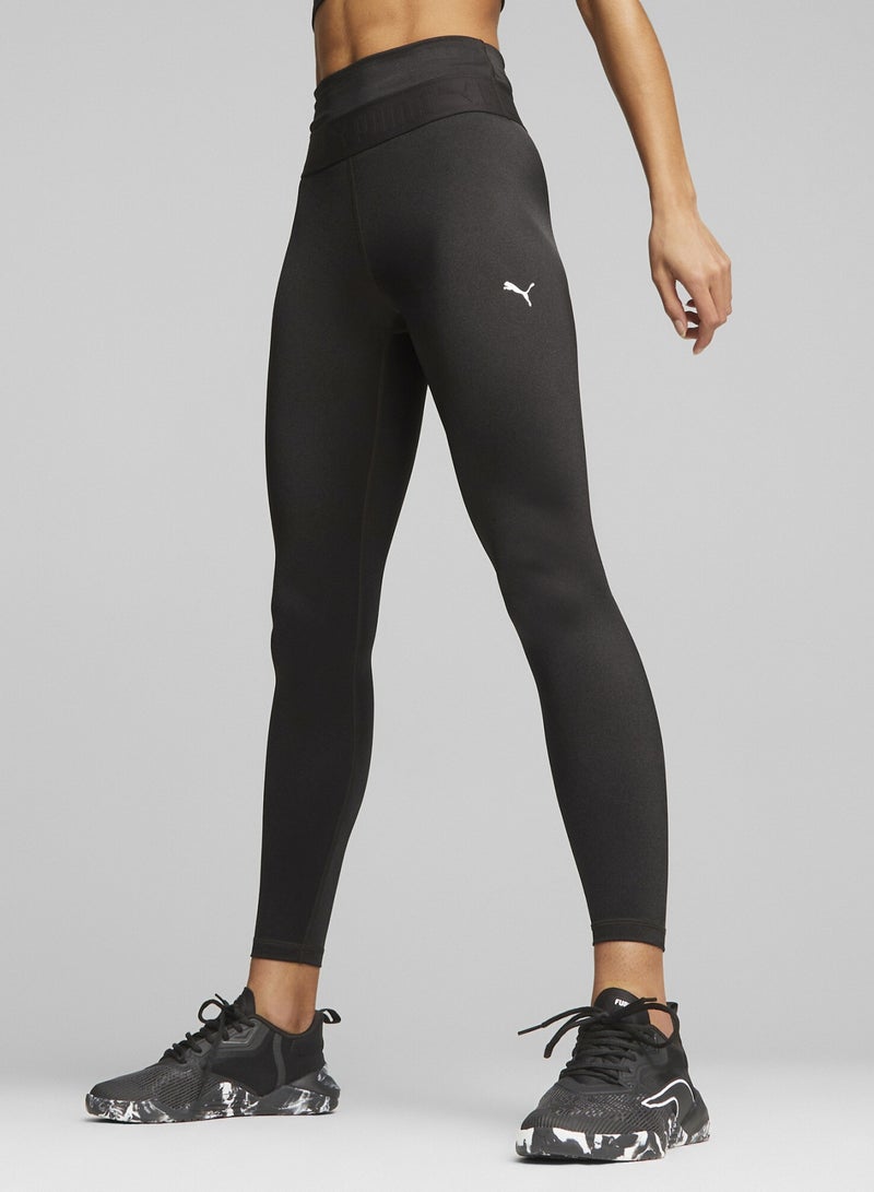 PUMA Strong Shine Womens Black 7/8 Training Leggings - Image 1