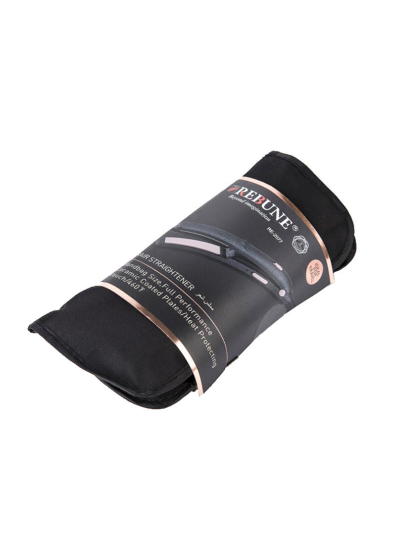 REBUNE Ceramic Hair Straightener RE-2077 Black - Image 2