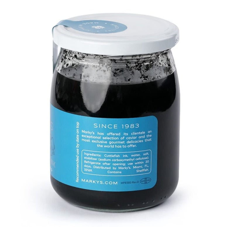 Marky's Cuttlefish Squid Ink Food Coloring Imported from Spain - 17.6 oz / 500 g - Image 3