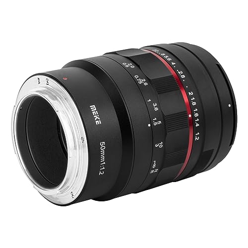 MEKE 50mm F1.2 Large Aperture Manual Focus Full Frame Lens Compatible with RF-Mount Cameras EOS-R EOS-RP R5 R6 R8 R7 R10 - Image 3