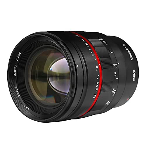 MEKE 50mm F1.2 Large Aperture Manual Focus Full Frame Lens Compatible with RF-Mount Cameras EOS-R EOS-RP R5 R6 R8 R7 R10 - Image 2