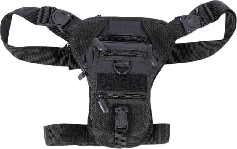 Başkent Çanta Başkent Bag Tactical Black Waist and Leg Bag with Special Compartment  - Image 2