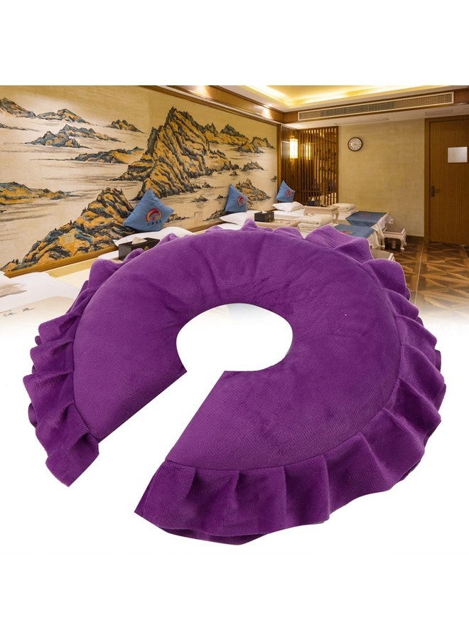 Filfeel U Shaped Neck Support Cushion, Soft Face Pillow Cushion, Spa Salon Massage Bed U Shape Detachable Face Pillow, Travel Flight Neck Pad (U-Shaped Pillow-) - Image 5