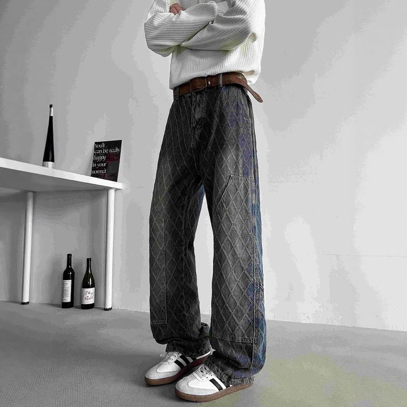 Unisex Casual Daily Denim Jeans - Image 4