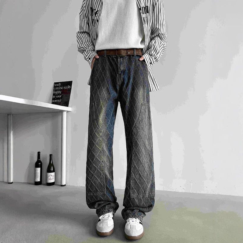 Unisex Casual Daily Denim Jeans - Image 2