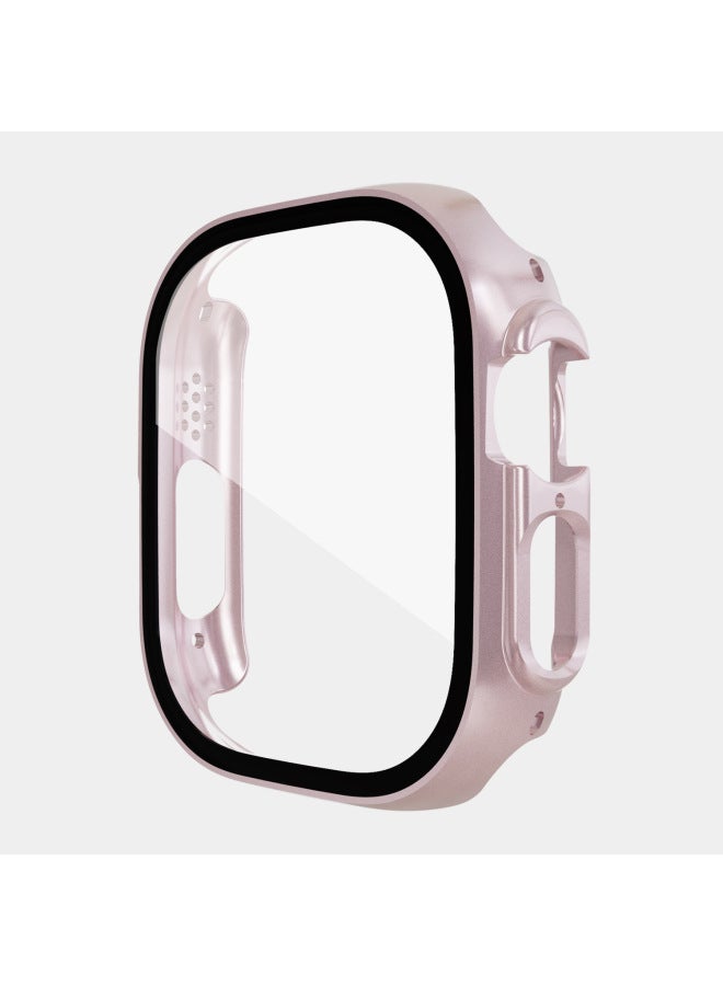 New For Applewatchultra Apple 789 Generation Watch Protective Shell Oil Injection Tempered Film Integrated Shell - Image 1