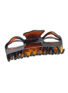 Parcelona Parcelona French Large Claw Clip Tortoise Shell Celluloid Acetate No Slip Grip Big Claw Clips for Thick Hair Women Hair Accessories Hair Clips for Women, Made in France 