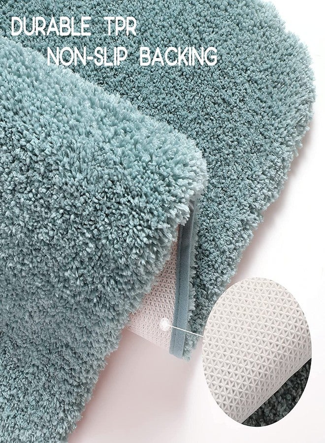HaRvicMicrofiber Bathroom Door Mats Anti Slip Water Soak Size - 60 x 40 - Image 3